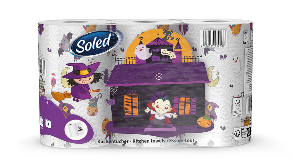 Halloween Paper Towel