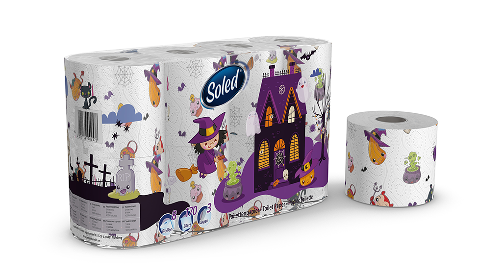 Halloween Toilet Paper