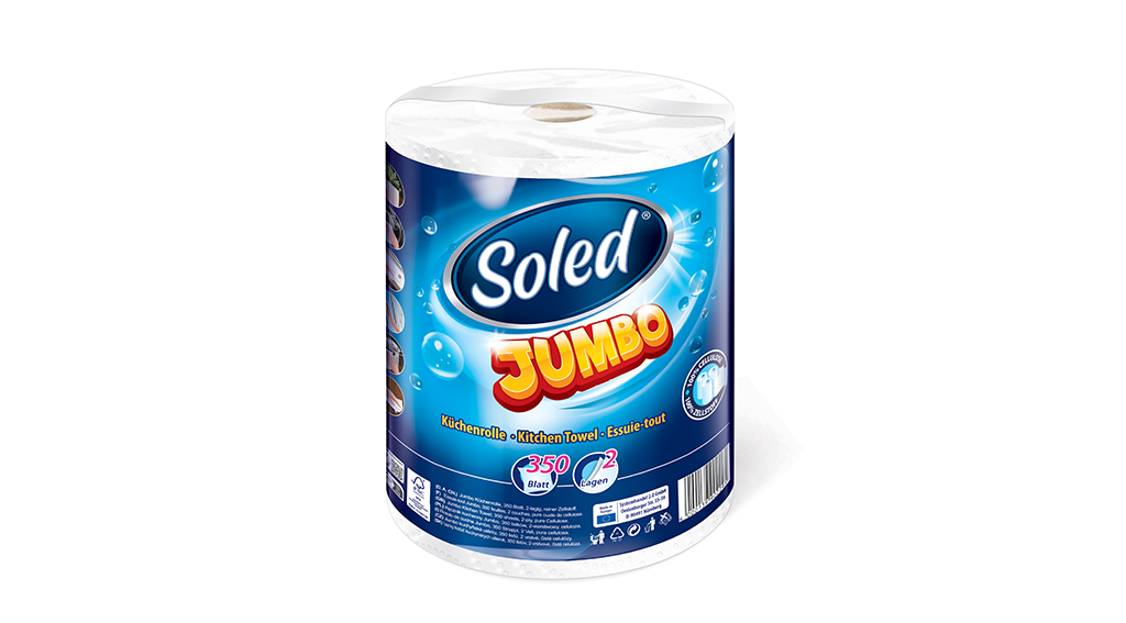 Soled Jumbo Roll