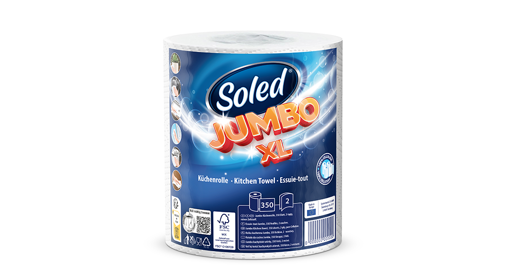 Soled Jumbo Roll XL