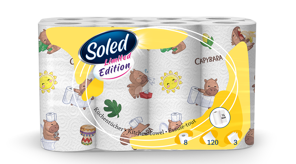 Capybara Paper Towel