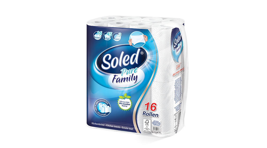Soled Pure Family Paper Towel