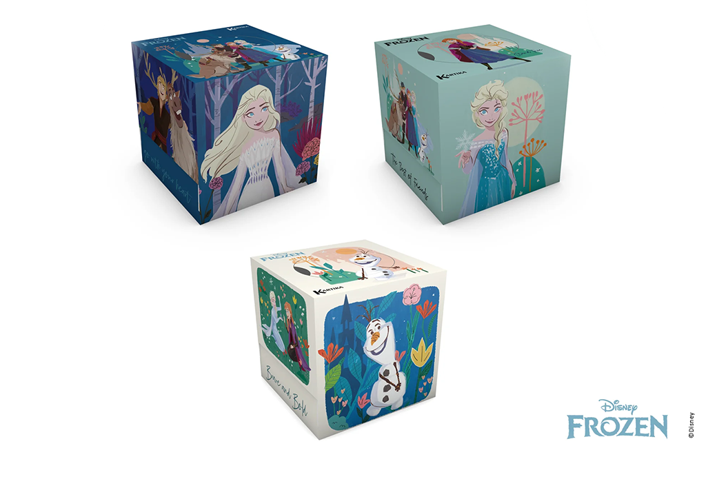 Frozen Taschentücher in der Würfelbox