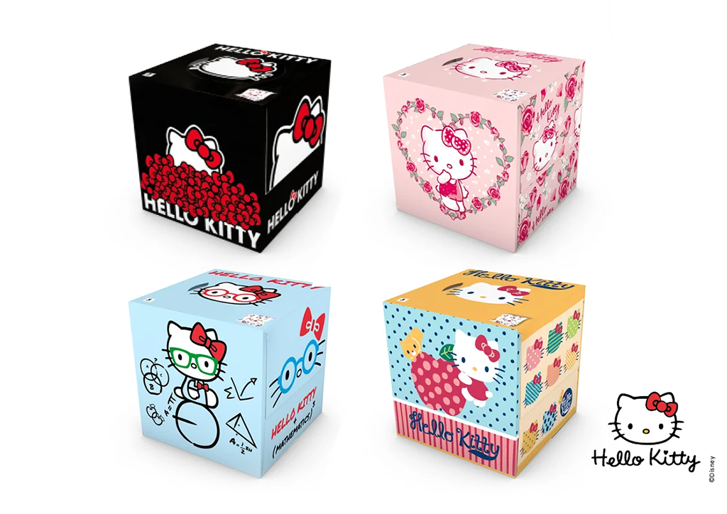 Hello Kitty Taschentücher in der Würfelbox