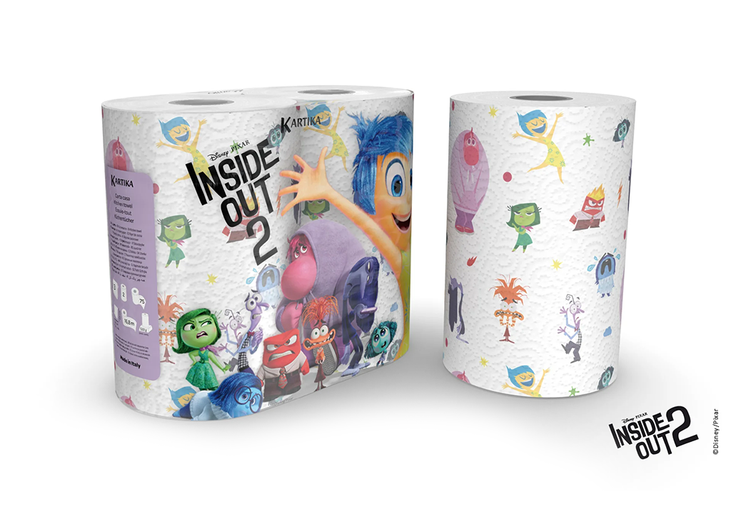 Inside Out 2 Küchenrollen