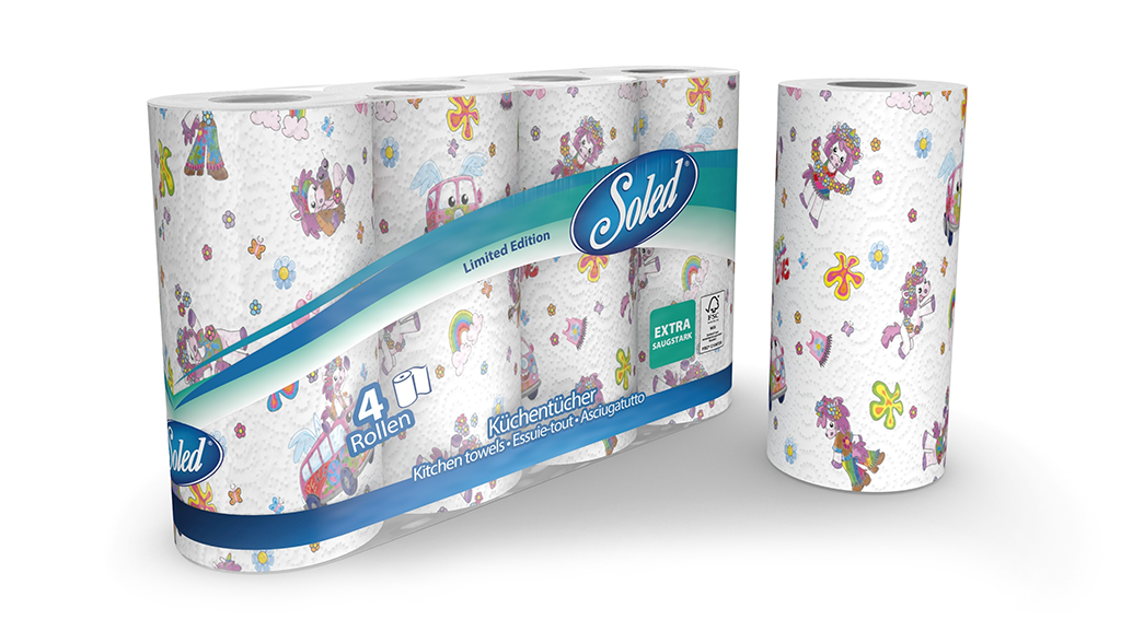 Love & Peace Küchenrollen