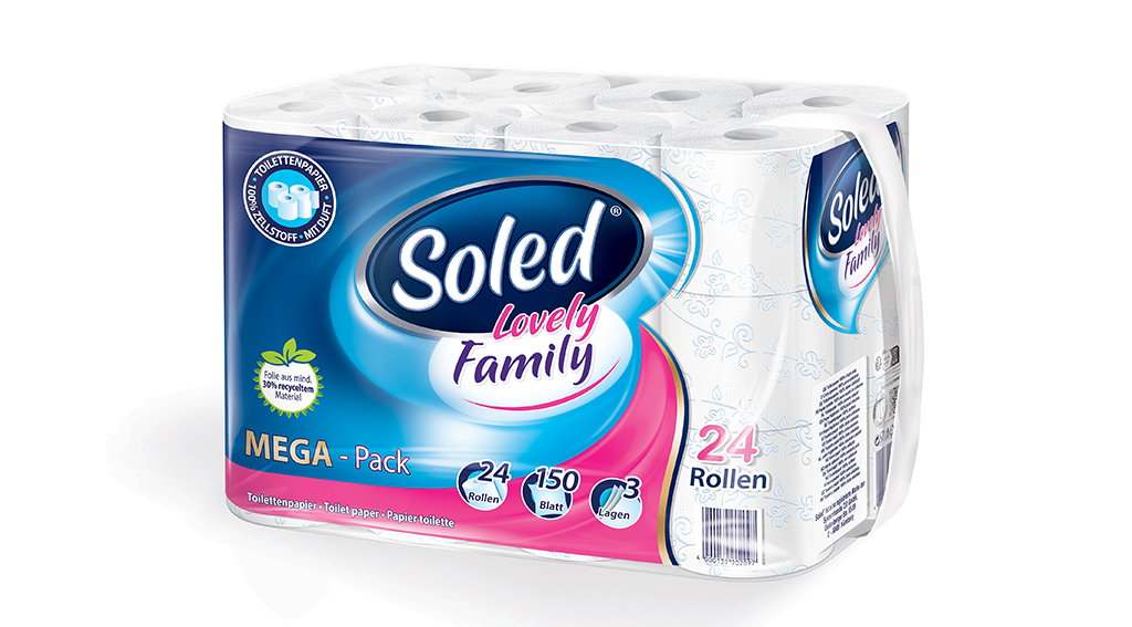 Soled Lovely Family Toilettenpapier