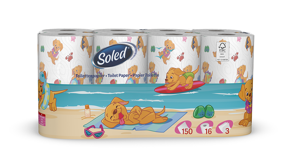 Sommer Toilettenpapier