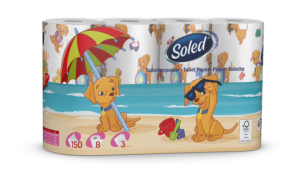 Sommer Toilettenpapier