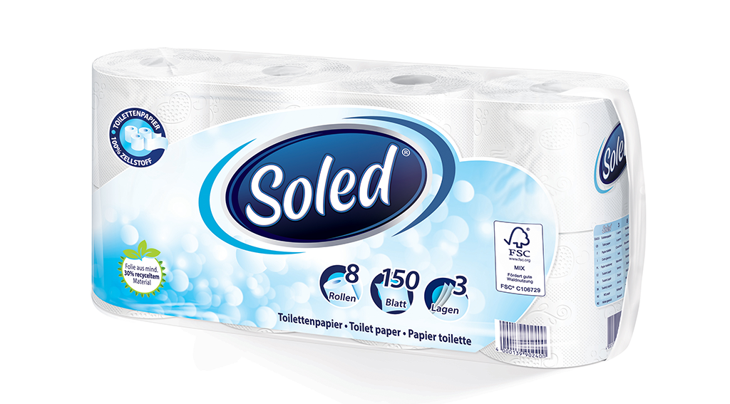 Soled Toilettenpapier