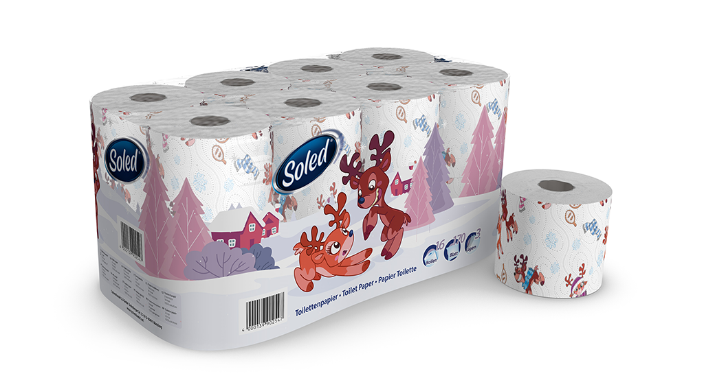 Winter Toilettenpapier